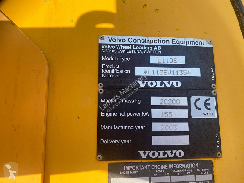 Nakladač Volvo L110