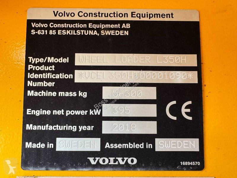 Nakladač Volvo 0H - Dutch Machine / CDC Steering
