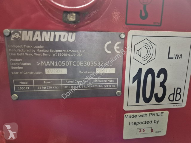Nakladač Manitou 1050RT - EU STG5