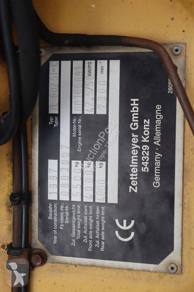 Læssemaskine Zettelmeyer ZL602SL