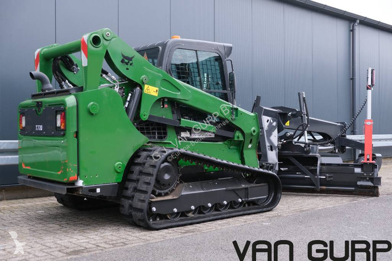 Pala cargadora Bobcat HIFLOW + Laser Grader 108...