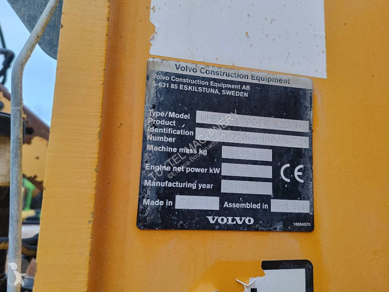 Chargeuse Volvo L 220 H shovel wiellader loader