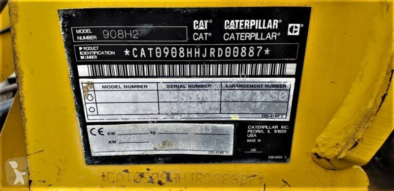 Pá carregadora Caterpillar Ładowarka kołowa...