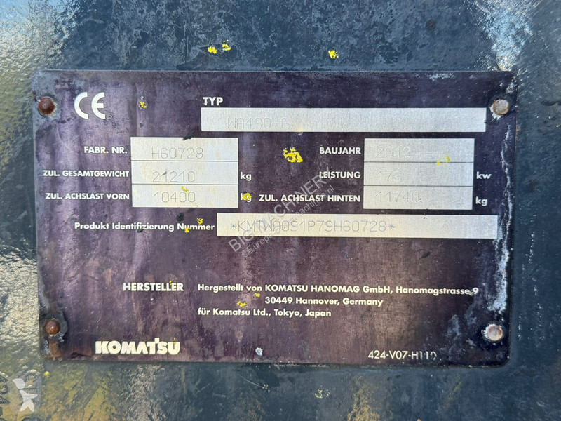 Nakladač Komatsu