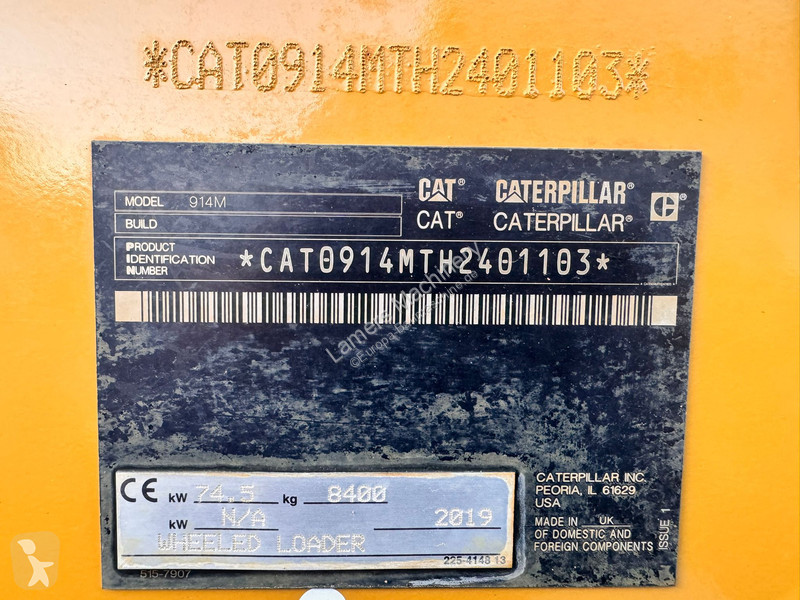 مُحمّلة Caterpillar 914M Speeder .