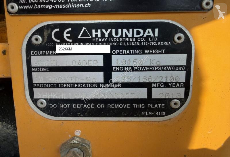 Chargeuse Hyundai 7609A