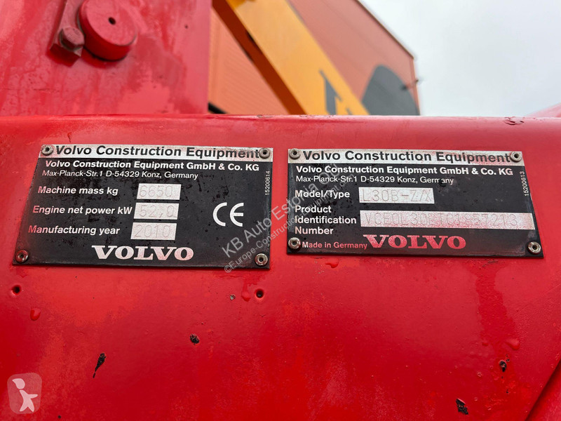 Shovel Volvo L 30 B-Z/X 4x4 AC / QUICK COUPLER...