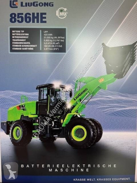 Shovel LiuGong 856 HE vollelektrisch, MIETE /...