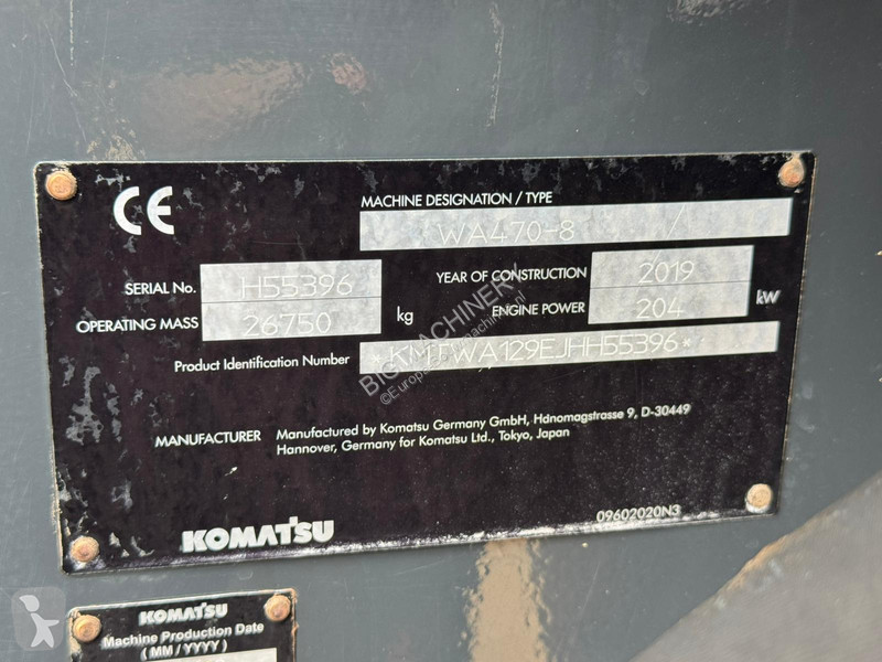 Shovel Komatsu -8