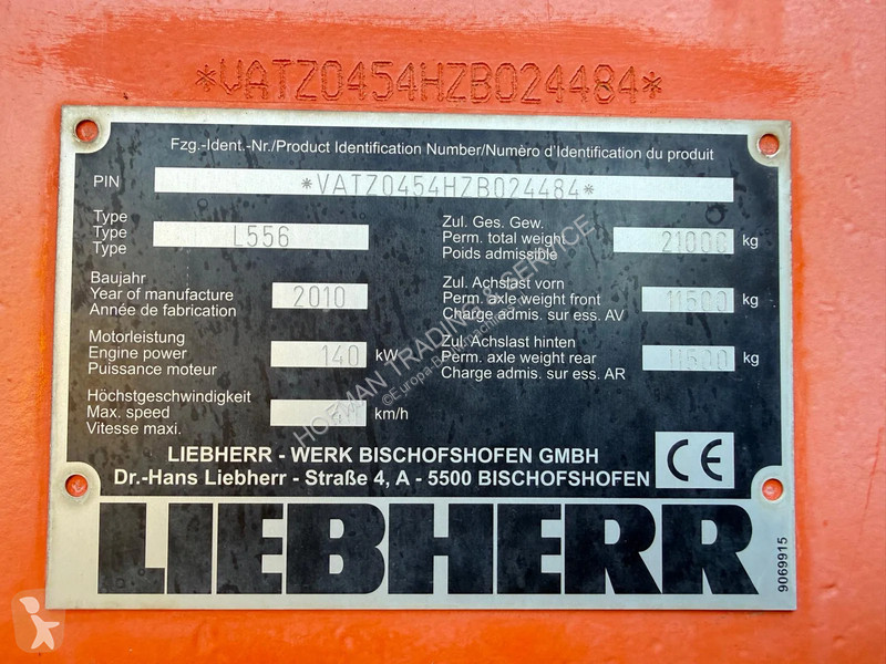 Læssemaskine Liebherr | A/C