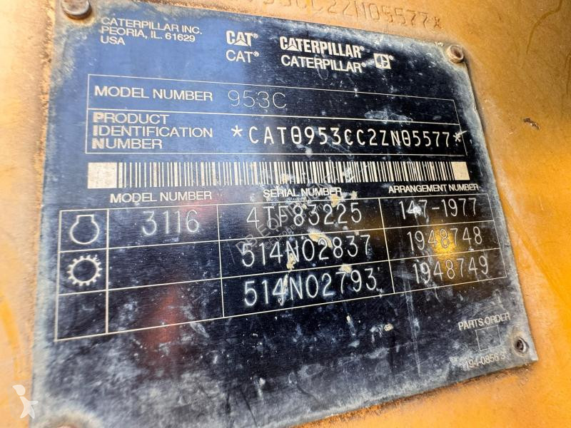 Nakladač Caterpillar Chargeuse sur chenilles Traxx