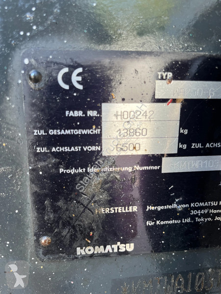 Incarcator Komatsu WA250 WA250-6...