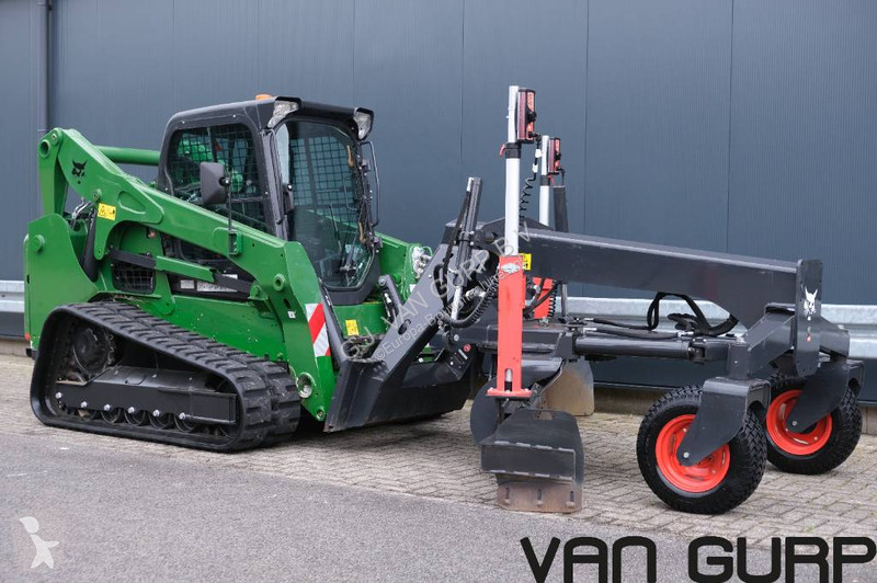 Pala cargadora Bobcat HIFLOW + Laser Grader 108...