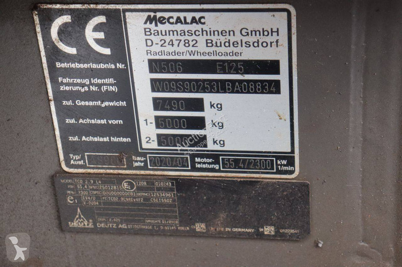 Lastare Mecalac AS900