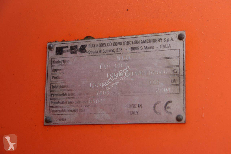 مُحمّلة Fiat Kobelco W170