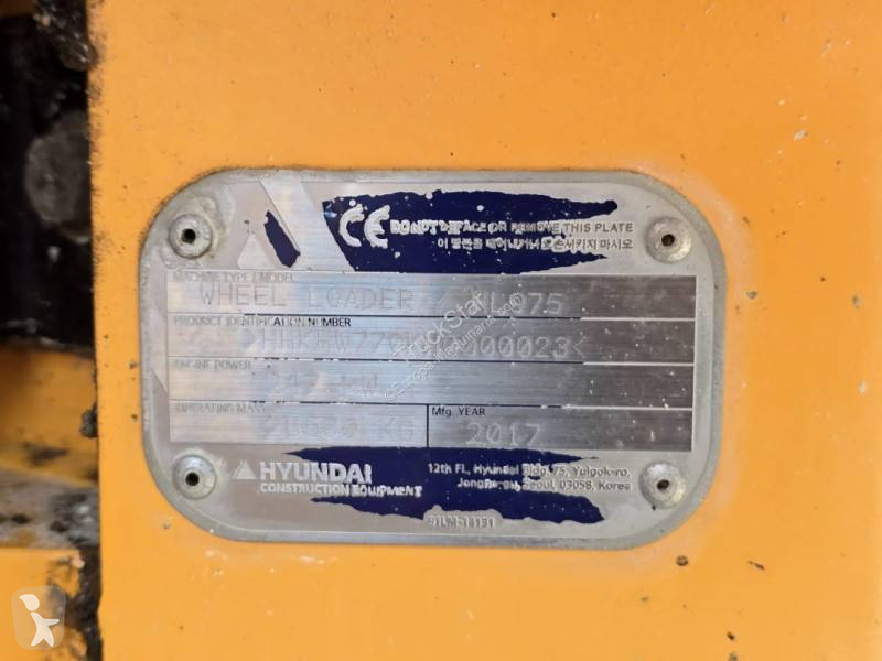 Læssemaskine Hyundai HL975