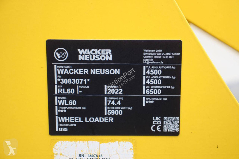 Chargeuse Neuson WL60