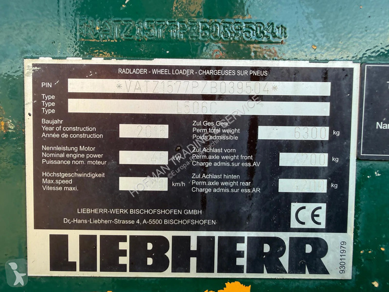 Chargeuse Liebherr