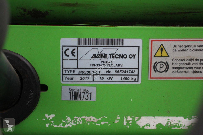 Chargeuse Avant tecno