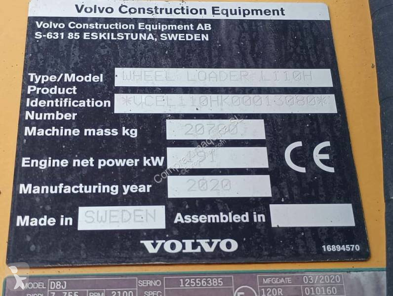 Pala cargadora Volvo L110H