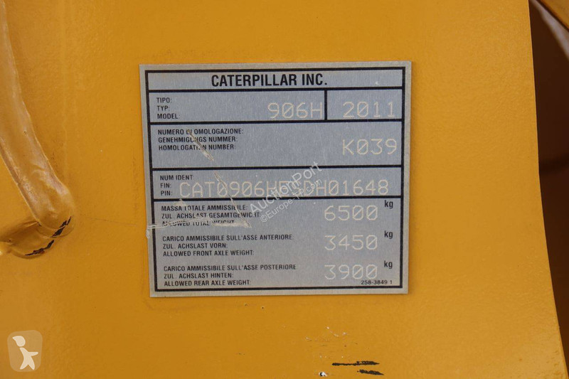 Pá carregadora Caterpillar
