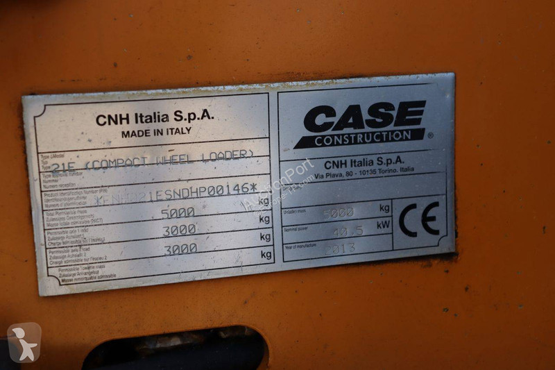 Pá carregadora Case 21E