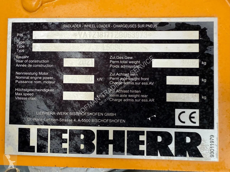 Incarcator Liebherr L508