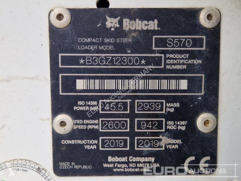 Læssemaskine Bobcat S570