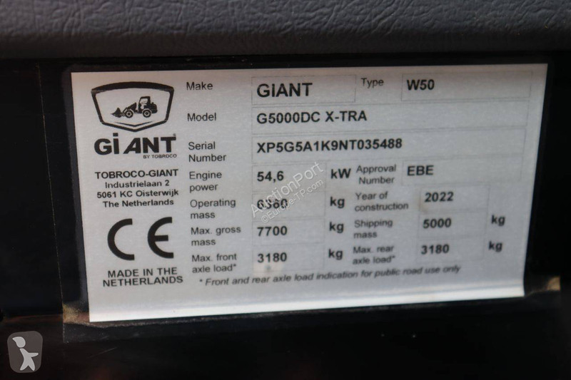 Nakladač Giant G5000 X-TRA