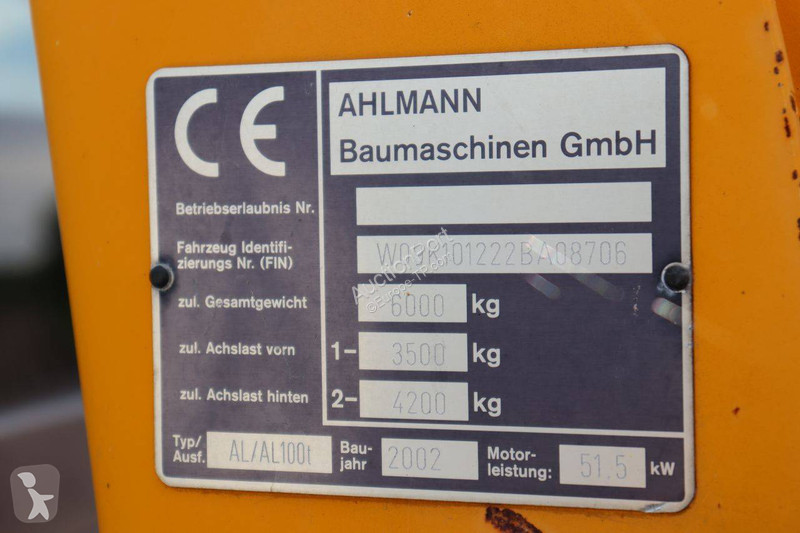 Læssemaskine Ahlmann AL/