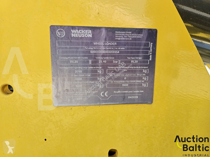 Nakladač Wacker Neuson WL20