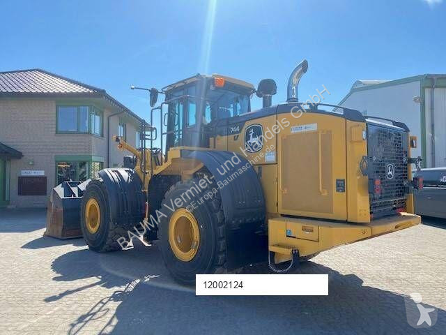 Pala cargadora John Deere 744 P MIETE / RENTAL...