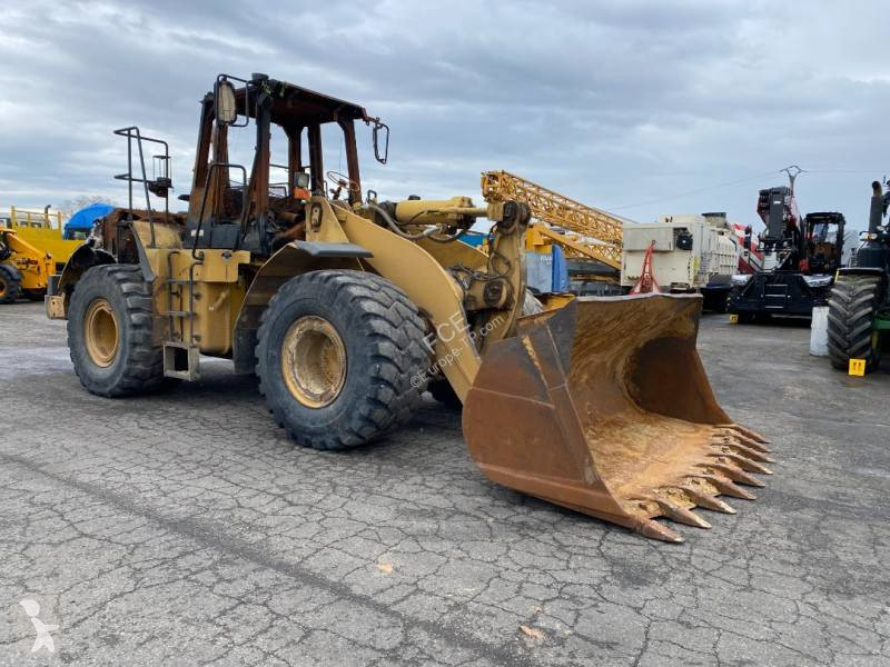 Incarcator Caterpillar 966 G endommagée...