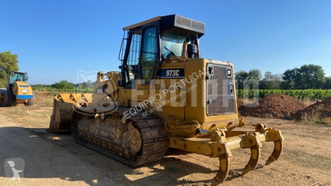 Pá carregadora escavadora com lagartas Caterpillar
