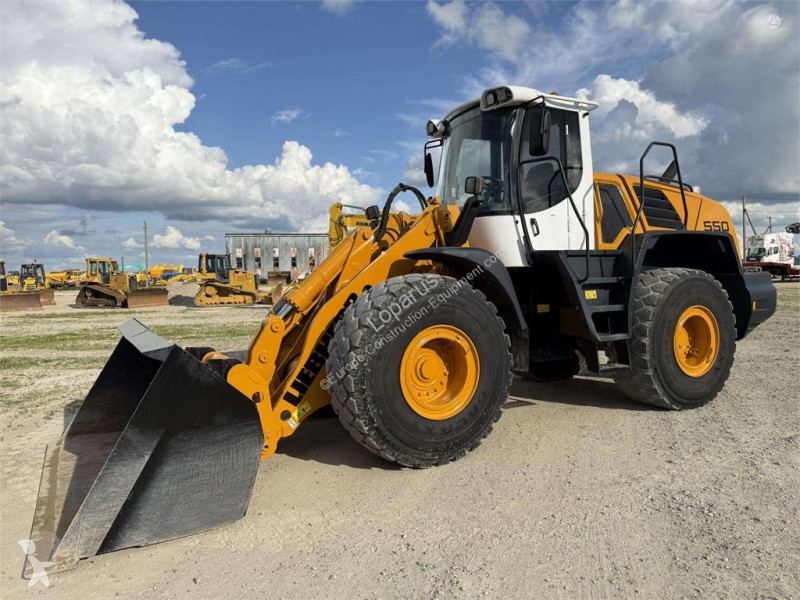 Pá carregadora Liebherr quick coupler