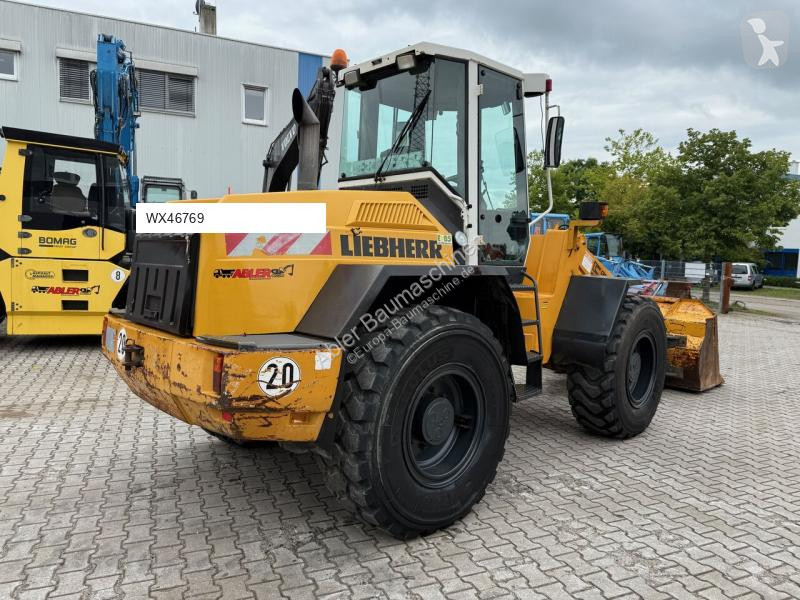 Pala cargadora Liebherr Radlader Gabel Schaufel SW