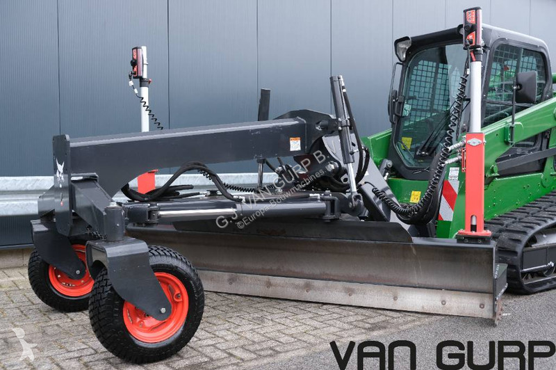 Pala cargadora Bobcat HIFLOW + Laser Grader 108...