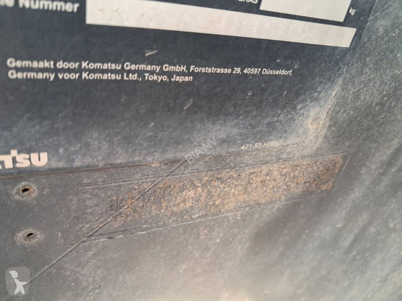 Lastare Komatsu WA480-8E0 AGGREGATE