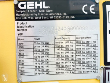Mini-chargeuse Gehl