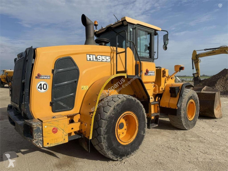 Chargeuse Hyundai HL 955 , quick coupler , 3m3