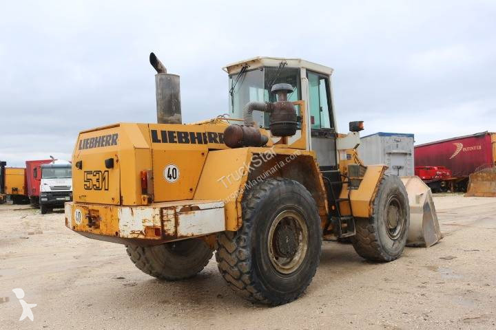 Pá carregadora Liebherr Engine problem