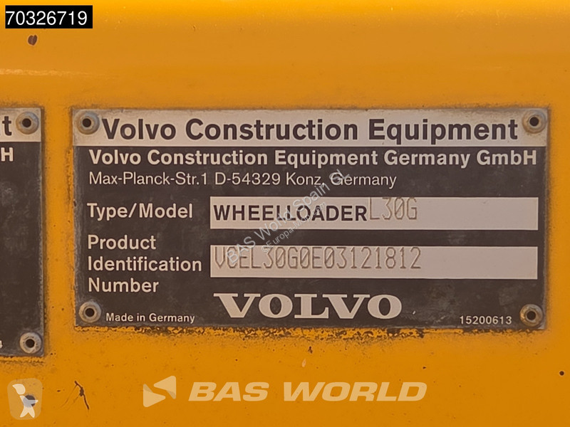 Pala cargadora Volvo G