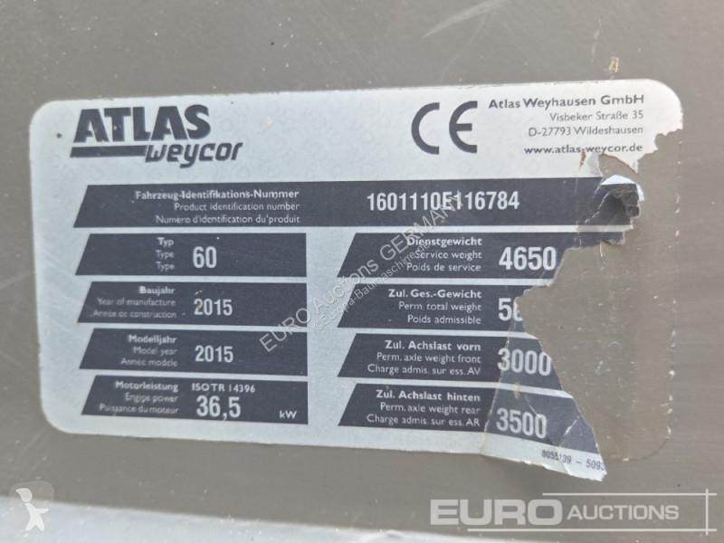 Фронтальный погрузчик Atlas 60