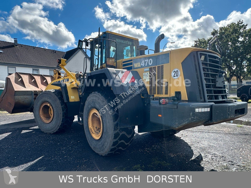 Chargeuse Komatsu 4706 9t Schaufel Waage LED
