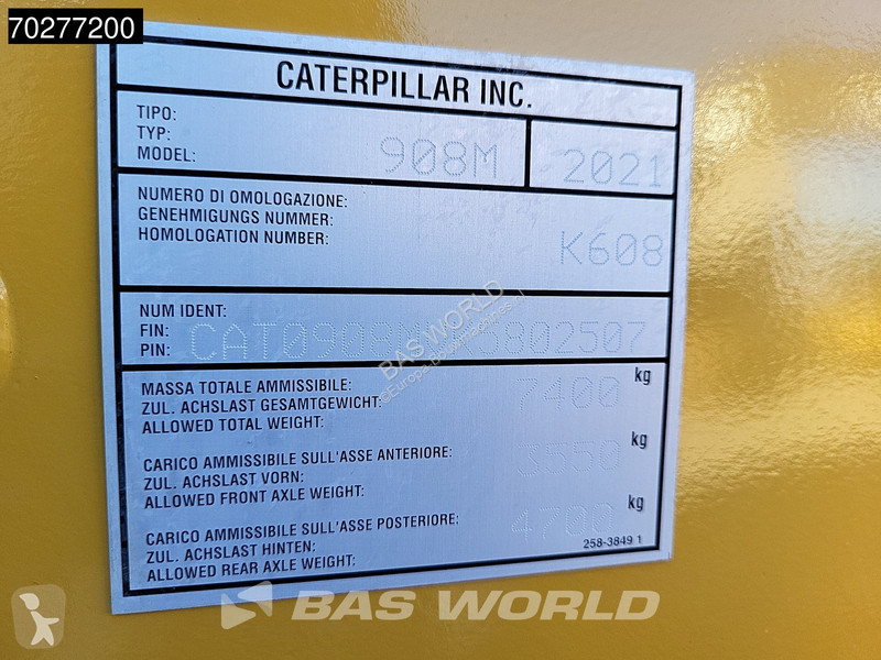 Shovel Caterpillar M EPA