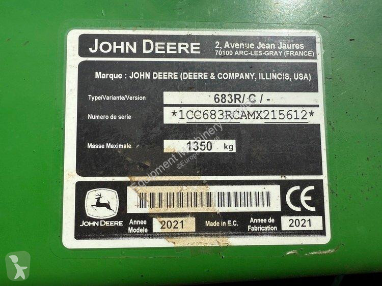 Hulpstukken John Deere 683 R