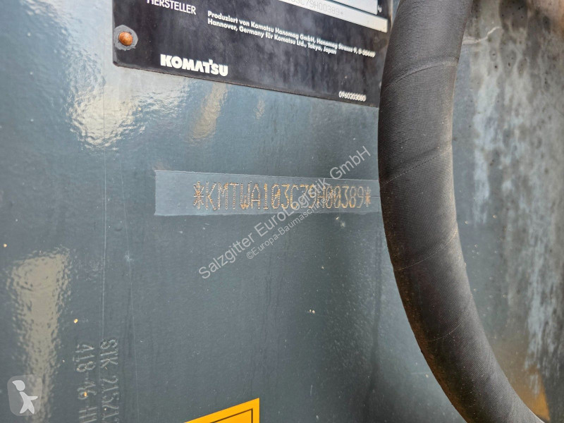 Pá carregadora Komatsu / Hochkippschaufel !!! TOP