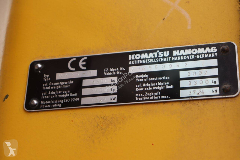 Chargeuse Komatsu 753