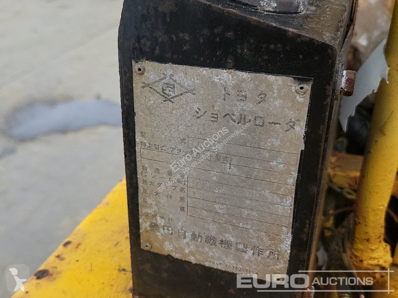 Pá carregadora Toyota Jobsun