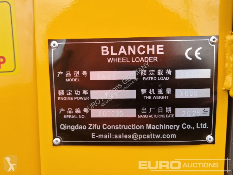 Nakladač Blanche TW36